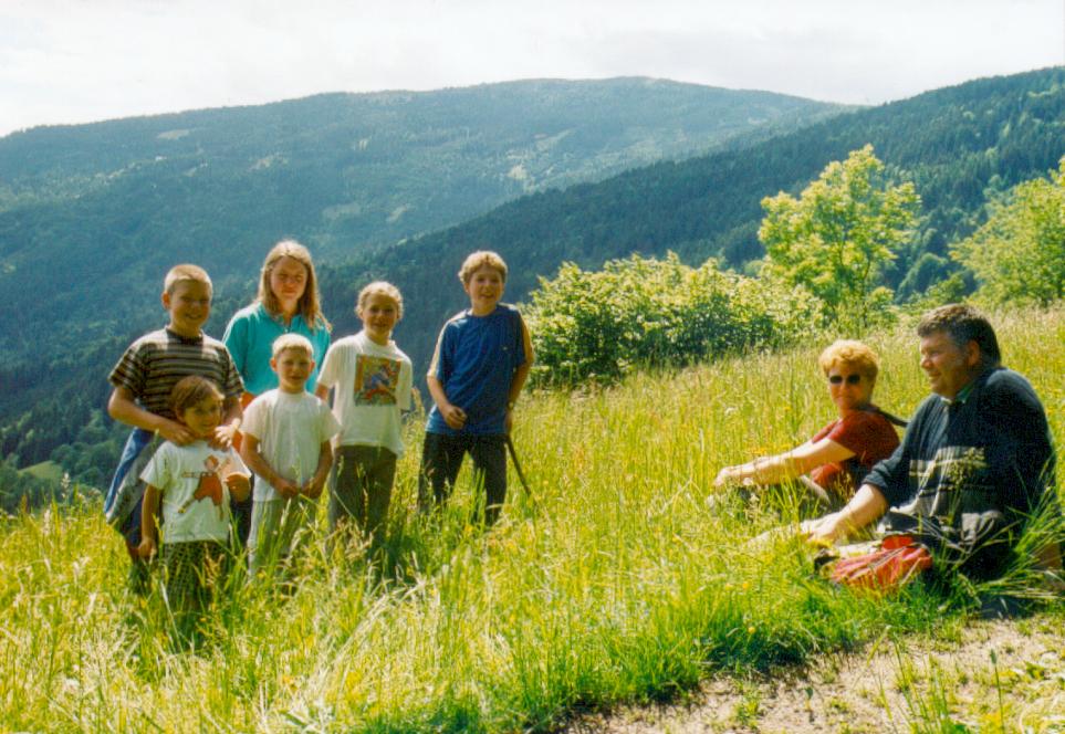 Abstieg vom Gerlitzen zum Ossiacher See (29.05.2002 / WF)